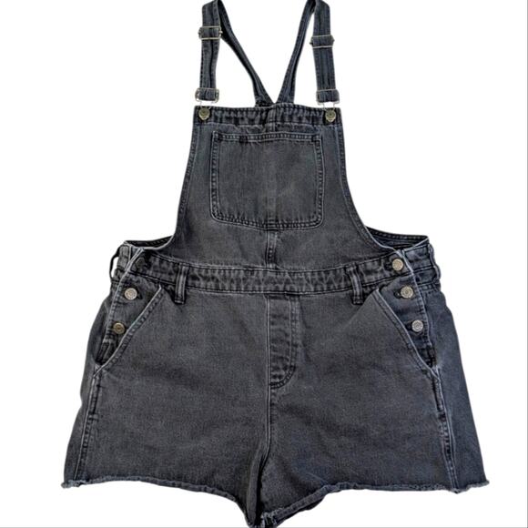 Madewell Adirondack Overall Shorts GUC $118 Size XL J1650 - Picture 5 of 8